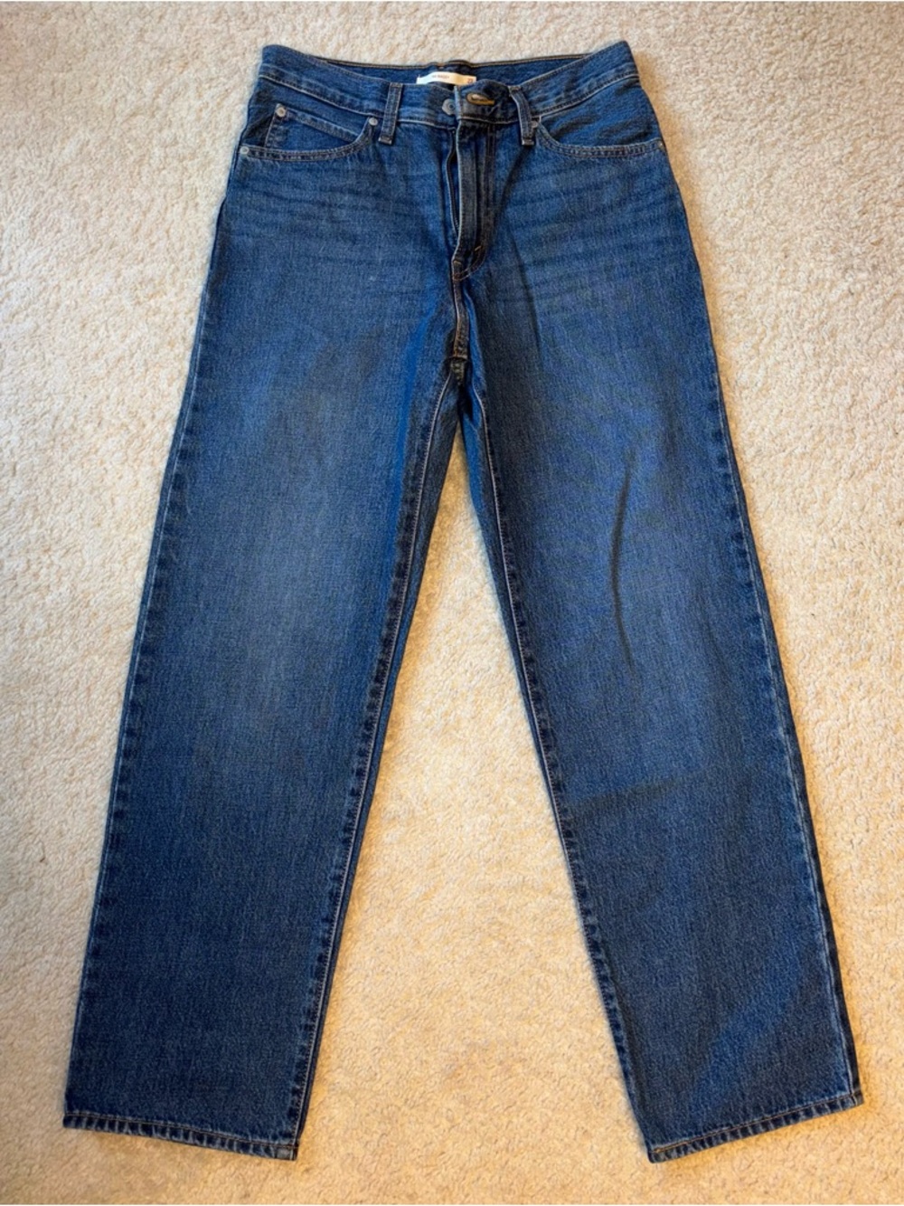 Levi’s 94 Baggy Jeans Size 27 High Rise Loose Fit 29” Inseam NWOT